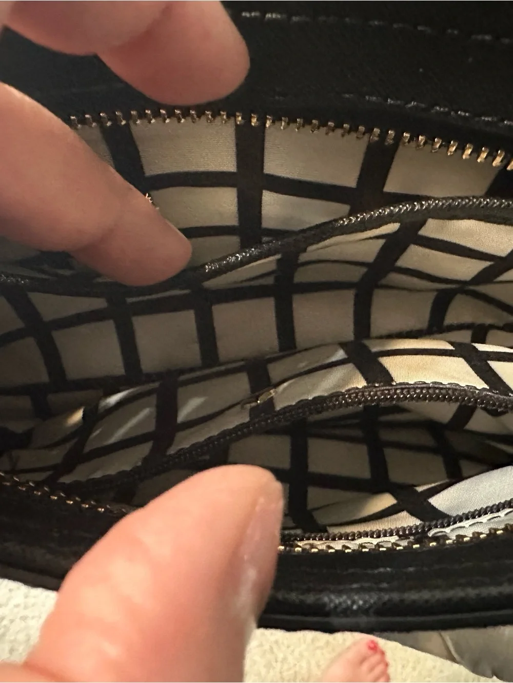 kate spade New York Black Leather Crossbody Bag